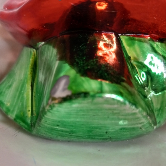 Vintage Large 7" Plastic Christmas Ornaments. - Picture 9 of 10